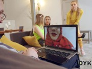 DYKE4K. Foursome with a Twist with Carolina Sun, Lina Leps 4/16