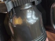 I wish I was unleashing this dick and busting inside pussy. I use my fleshlight universal launch. 10/16