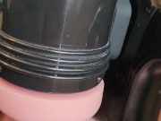 I wish I was unleashing this dick and busting inside pussy. I use my fleshlight universal launch. 15/16