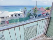 YimingCuriosity依鸣 - Cuba Sex Vlog / Asian Chinese Slut rough blowjob and doggy in public!! 5/16