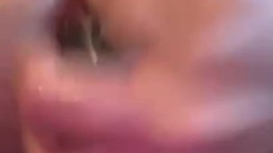 Ripping open my tights to fill my big ass