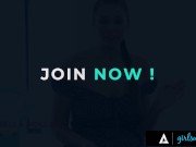 Sexy Brunette Plays With New Masseuse 1/16