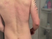 Slutty babe with a tight hard body gets fucked in the shower 7/16