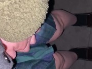 外でおもらしする 4/16