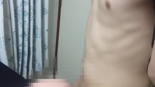 オナホをバックで突きまくる