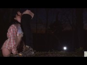 Cock hungry forest frisky anal sub teen revels in rough fucking all night domination from her conquering dom 12/16