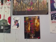 Standing Gloved and Lubed Solo Cumshot 1/16