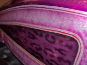 Riding to a shoot she's got her in 5/16