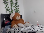 I send video to my boyfriend fucking my ass in four 1/16