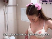 I was surprised by my reaction to my naked stepsister. 5/16