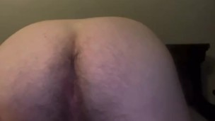 Guy rides dildo