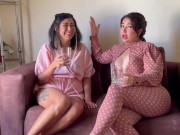 Deliciosa cojida a la amiga nalgona de mi esposa! 4/16