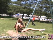 Awesome Group Of Women Buck Naked At The Ponderosa 8/16