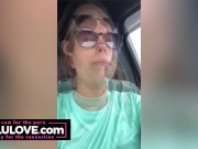 Babe trying on jeans, taking cumshot facial, behind porn scenes bloopers, earholes closeup, after sex fun - Lelu Love 9/16