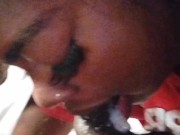 Her BF Owes me 💴 &Says hes not paying 👌🏾Made his GF Deepthroat my dick & swallow my cum👀MUSTWATC 16/16