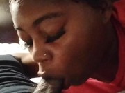 Her BF Owes me 💴 &Says hes not paying 👌🏾Made his GF Deepthroat my dick & swallow my cum👀MUSTWATC 4/16