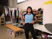 She's Moli Myers! She wants to become a pornstar by banging her best friend 1/16