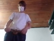 Joven de 18 con su pene flacido