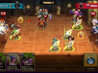 Chick wars gameplay #2│Chick wars juego de cartas por turnos pero para degenerados