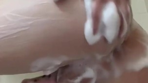 Soapy Twink Jerks of in the Shower