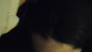 Perfect blowjob by sexy wife