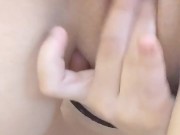 using toys to make my tight pussy cum - dildo fuck and vibrator squirt compilation 15/16