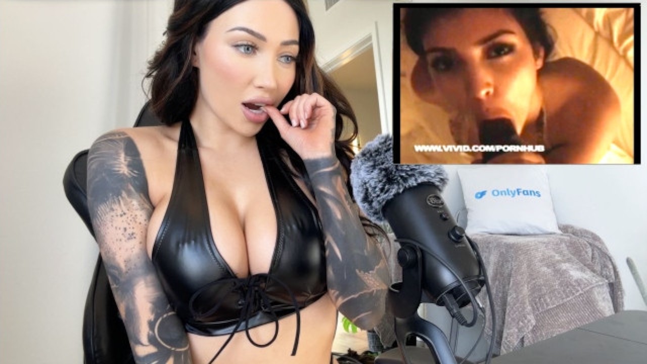 Kim Kardashian Sex Tape ASMR Reaction - Amateur Willow Harper - RedTube