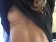 Waking up hot roommate until she cums hard on dick - POV 11/16