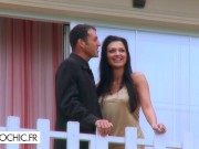 The busty brunette loves DP 1/16