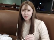 (ENG SUB)焼肉デートに行ってから満喫で声を抑えながらエッチして大興奮(日本人/Japanese/Amateur/個人撮影/야키니쿠 데이트 후 만화방에서 섹스를 하는 일본인 커플) 5/16