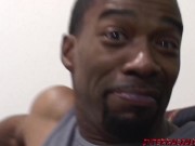 Tanya Hardin Plays With the Big Black Snake From the Garden 7/16