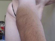 Caught in the Synthetic Woods Jerking Off! 1/16