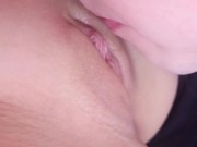 PINK VIRGIN CUNILINGUS // Slobbering pussy licking 4/16