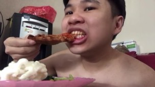 EATING MY MOTHER COOKING PART 2