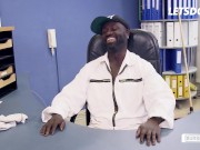 German Secretary Manu Magnum Receives Deep Pussy Drilling From Black Penis - LETSDOEIT 4/16