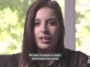 Sexy Canadian Babe Emilie Martini Submits To Muscled Guy For Hardcore Sex In Her Newbie Twat - AMATEUR EURO 2/16