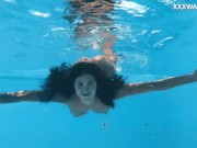 Sensational Venezuelan Goddess in Bare and Bold Poolside Swim Session 6/16