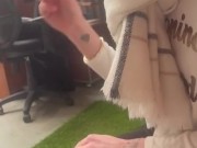 I cum in her mouth during her cigarette break 3/16