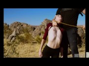 Anally dominated rocky mountain submissive babe ravaged by her dom in the sizzling heat 2/16