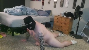 On floor DIRTY fucking DOGGY STYLE sex doll