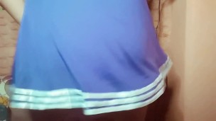 Bailando como una zorra porrista