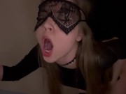 Поймал СТУДЕНТКУ в подъезде и жестко трахнул. ГЛУБОКИЙ МИНЕТ И СКВИРТ, кончил на ЛИЦО 10/16