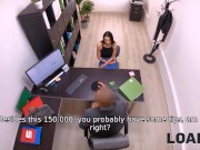 LOAN4K. Guy has money but girl has snatch so they do it in the office 4/16