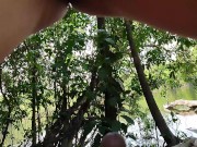 Habing sex on the shore of the lagoon. 11/16