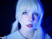 Cosplay ‎Beastars. Bunny girl sucks hard on your big dick - MollyRedWolf 1/16