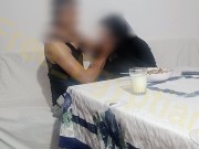 ملفاية مصرية وهي بتاكل و تتفرج في مسلسل محمد رمضان العمدة يعزم عليها عيل ابن زوجها نيكة بعد رفض - Screenshot 2 of 16 - Leggings