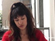 Ersties - Sexy Brunette Plays With Her Swollen Pussy 15/16