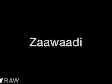 TUSHYRAW Elegant model Zaawaadi is obsessed with anal