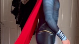 Superman cums home… 🦸🏻‍♂️