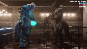 Deathclaw Spitroast and Growth Animation